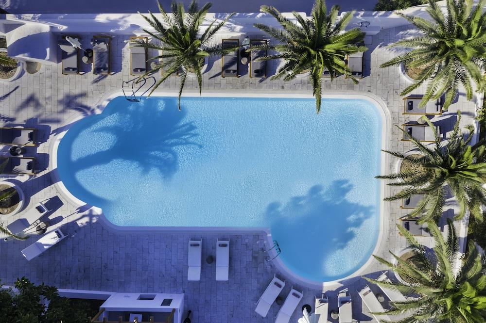 Strogili Hotel - Adults Only Камарі Екстер'єр фото